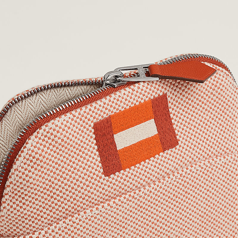 ボリードポーチ 《カザック》 ミニミニ - オレンジ | Hermès